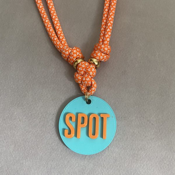 KIT Colar de Identificação + TAG 2 Cores | BOLINHA